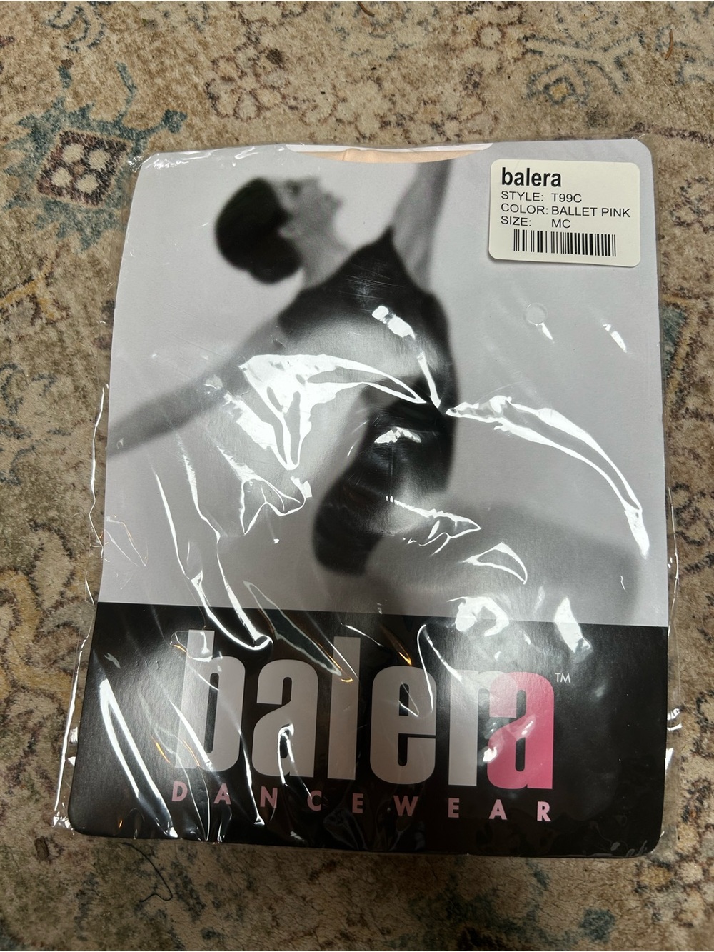 balera Ballet Tights in Ballet Pink Nude
